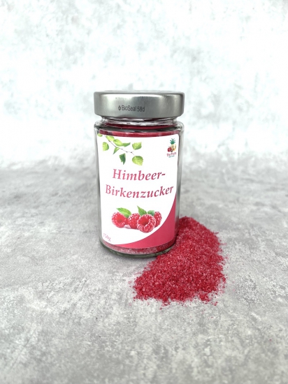 Raspberry birch sugar